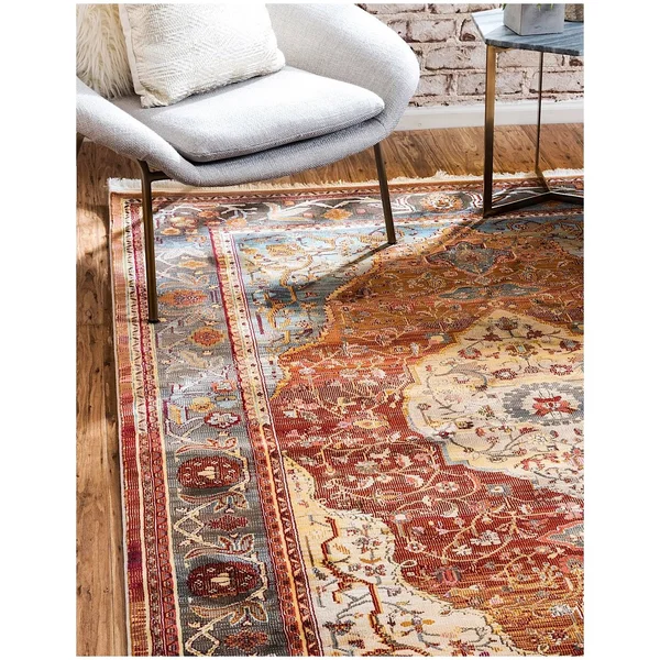 Unique Loom Baracoa Traditional Area Rug Collection - Runner 2&7x22x10&0x22 3140240