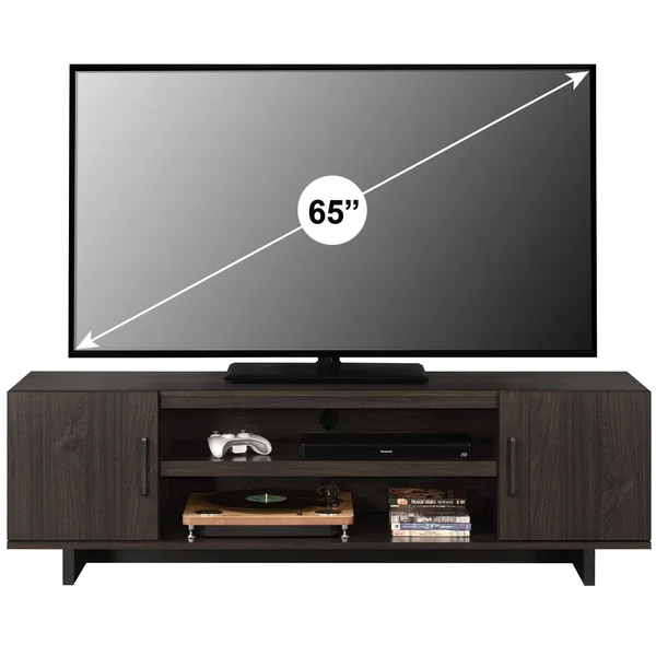 Dougherty TV Stand for TVs Up to 65 - N/A, Espresso