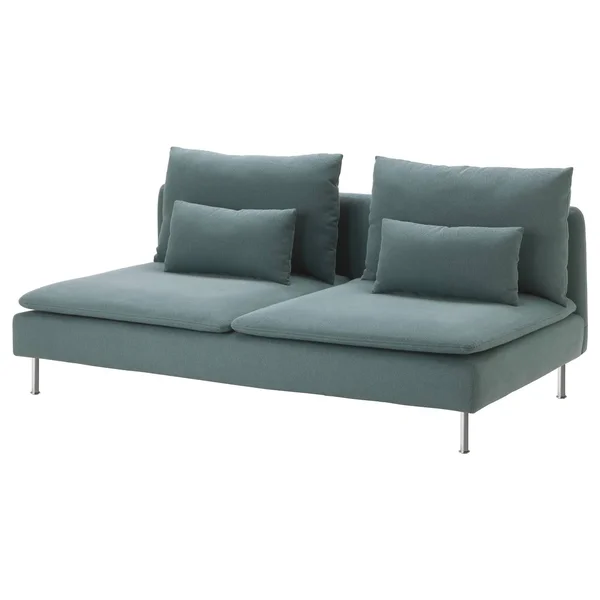 IKEA - S鰀erhamn Sofa Section, Finnsta Turquoise, Width: 73 1/4