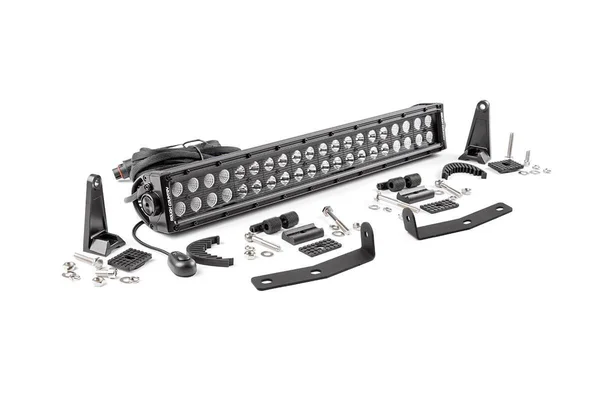 Rough Country Nissan 20in LED Bumper Kit Black Series (16-19 Titan XD) 70645