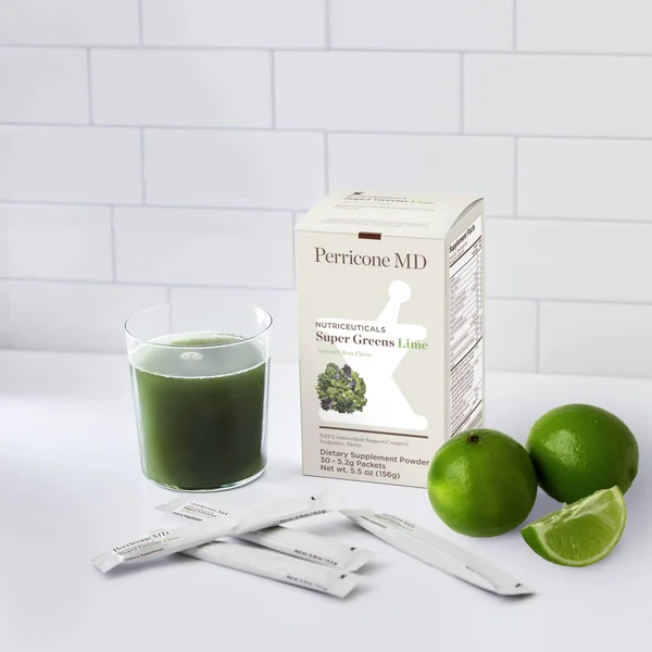 Perricone MD Super Greens Supplement Powder - Lime