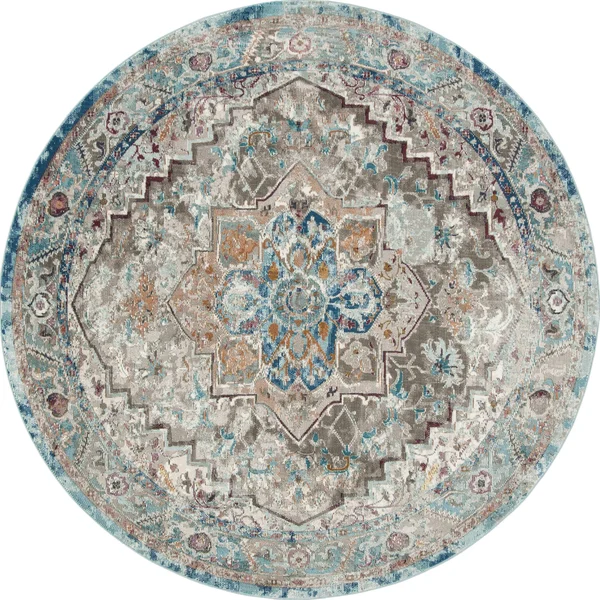 Safavieh Aria Rug ARA119 Beige, Blue, 10& x 14&