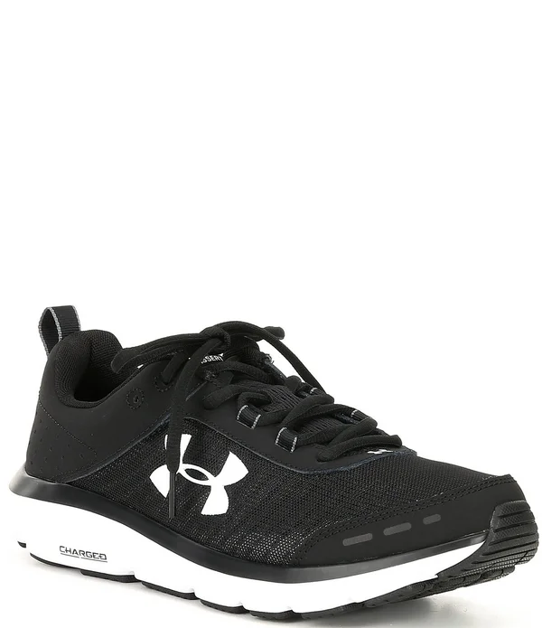 Under Armour Men's Charged Assert 8 Running Shoes - Black 8.5