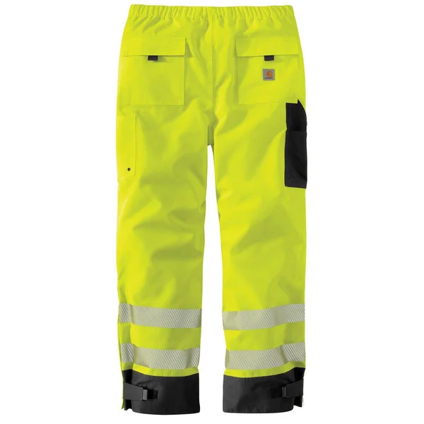 Carhartt Men's Brite Lime High-Visibility Class E Waterproof Pant