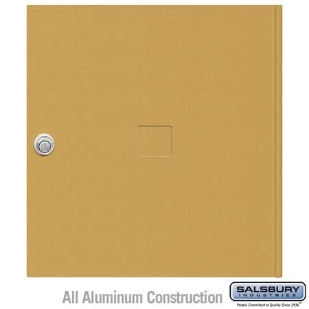Salsbury Industries 3754BRZ Replacement Door/Lock - Horiz, MB4, Bronze