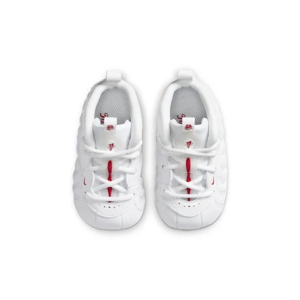 Nike Kids& Infant Lil& Posite One Crib Booties in White Size 1.0