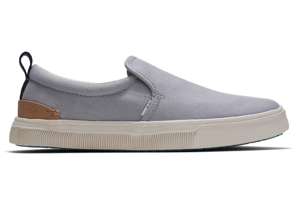Toms Trvl Lite Slip-On Shoe - Women's Drizzle Grey Canvas, 8