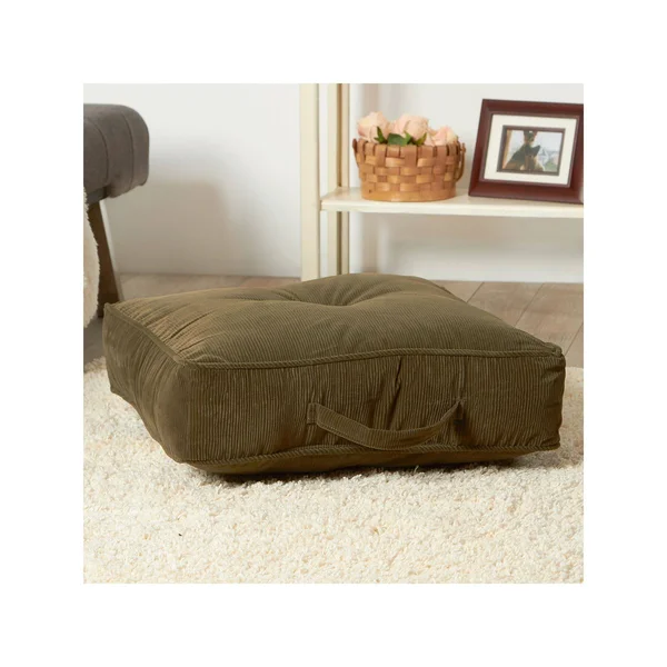 Greendale Home Fashions 20-inch Omaha Square Floor Pillow