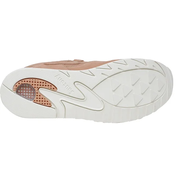 Men's Saucony Grid 8500 Burnished Peach|White, Size 10.5M