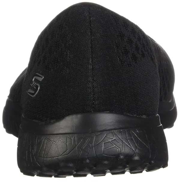 Skechers Sport Women's Microburst One Up Fashion Sneaker, Black