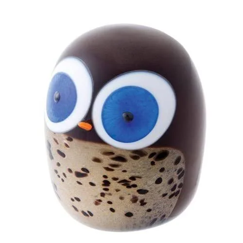 Caithness Glass Brown Bird Paperweight