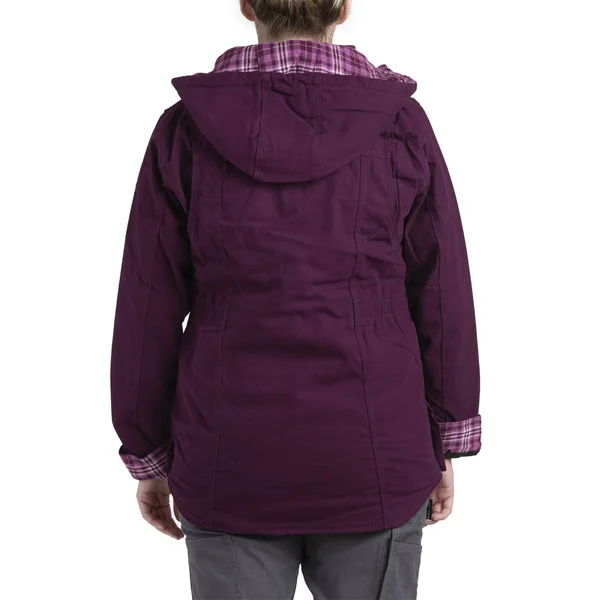 Berne Women's Quilted Flannel-Lined Washed Barn Coat