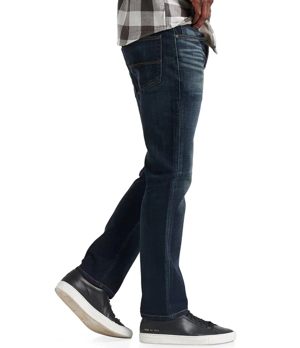 Lucky Brand 223 Leon Park Straight Coolmax Stretch Jeans - 42 34