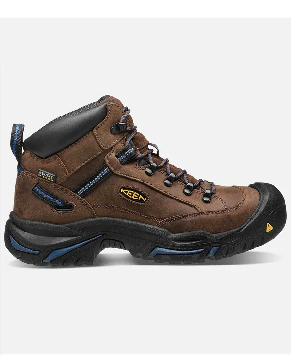Keen Utility Men's Braddock Mid Steel Toe Waterproof Work Boot