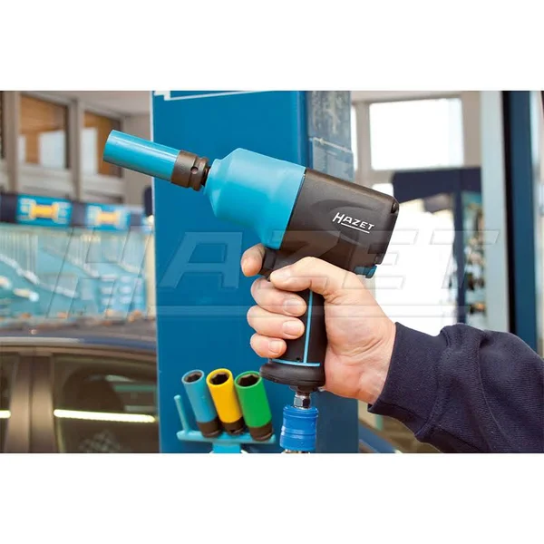 Hazet 9012EL-SPC/4 Power Wrench Black, Blue 1/2, 1/4x22 8000 RPM