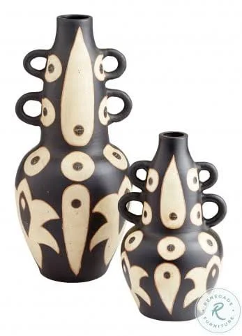 Navajo Vase, Cyan Design 10678