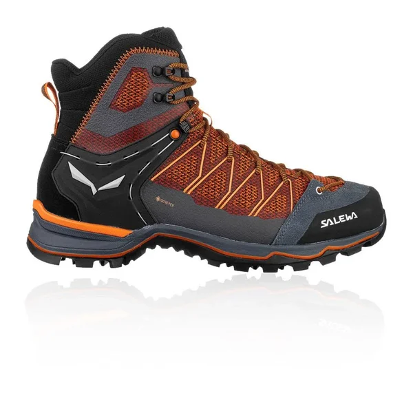 Salewa Men's Mountain Trainer Lite Mid GTX - Black Out/Carrot - 12.5