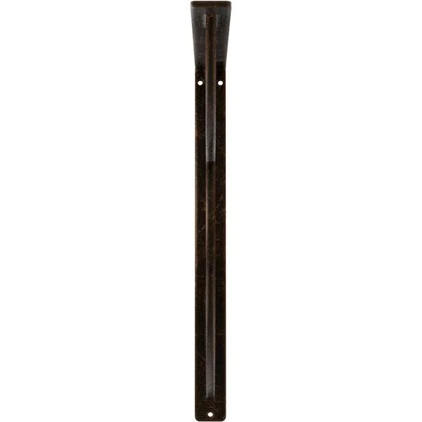 Versailles Wrought Iron Bracket Antiqued Bronze 1 1/2x22W x 12x22D x 15x22H - (Single Center Brace)