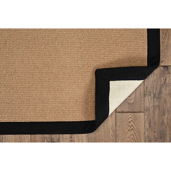Linon Athena Rug - Black, 5x8 ft