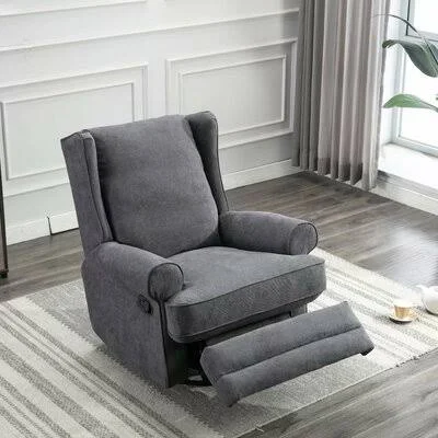 Swivel Rocker Recliner Chair Red Barrel Studio