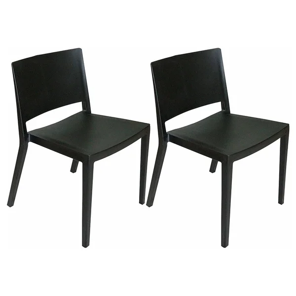Mod Made Elio Chair 2-Pack - White