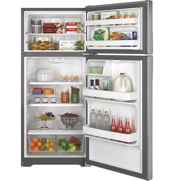 GE GTS16GSHSS 15.5 Cu. ft. Top-freezer Refrigerator Stainless Steel