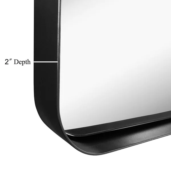 Carbon Loft Cornwell Metal Beveled Venetian Wall Mirror - 24*36*1.97 - Champagne Silver