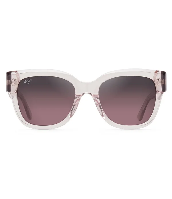 Maui Jim Siren Song Sunglasses Crystal w/ Hint of Pink, Maui Rose