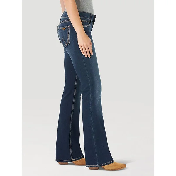 Wrangler Women's Dark Wash Retro Mae Jeans