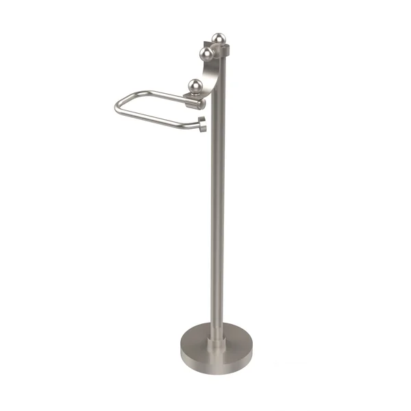 Allied Brass Free Standing European Style Toilet Tissue Holder - Antique Brass