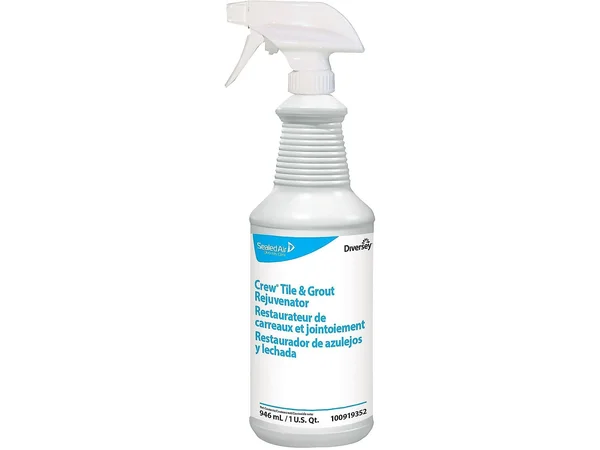 Crew Tile and Grout Rejuvenator, 32 oz Spray Bottle, 12/Carton