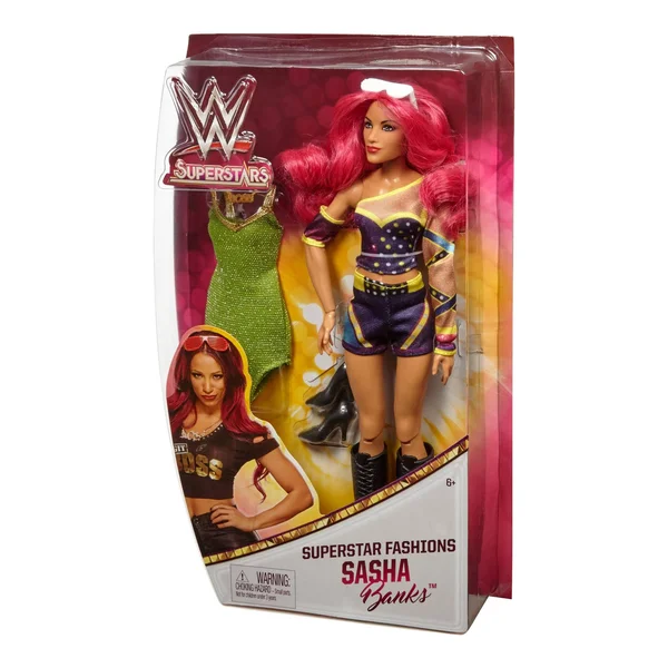 WWE Superstars Sasha Banks Fashion Doll