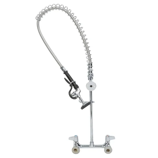 Tu0026S Brass - 5PR-8W00 - 8 in Wall Mount Pre-Rinse