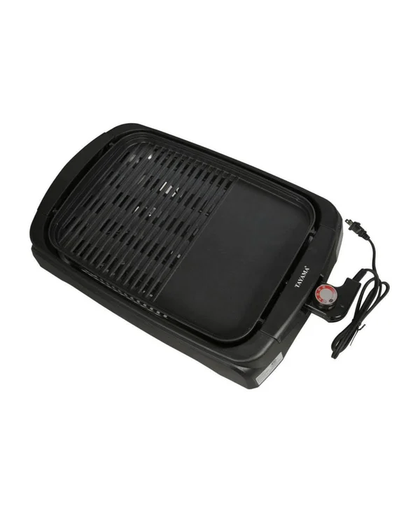 Tayama Non-Stick Electric Grill Ribbed and Solid Surface TG-863XL