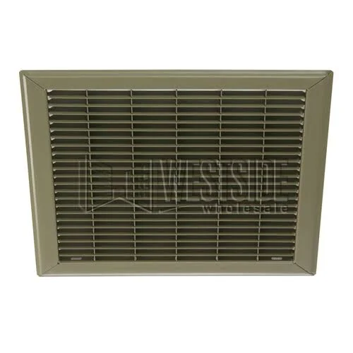 Hart & Cooley 265 12x12 GS Air Return GRILLE, 12x22 W x 12x22 H, 265 Steel