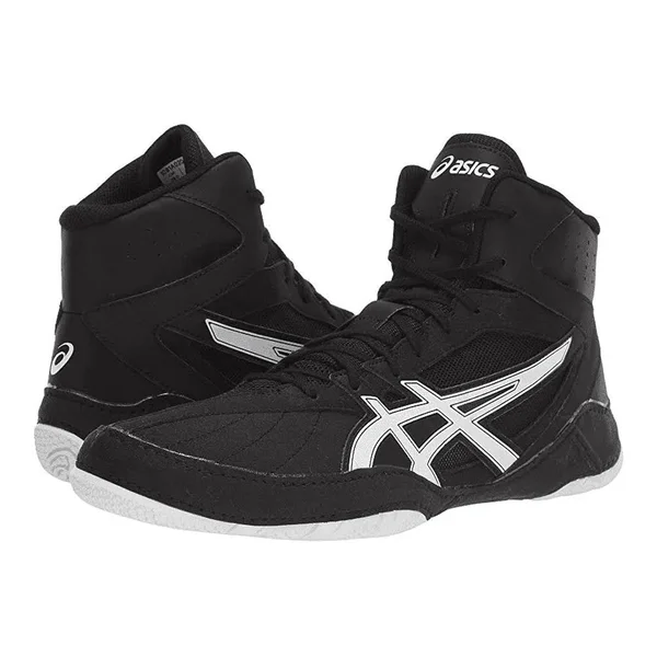 Asics Men's Matcontrol Wrestling Shoes - Performance Black/White