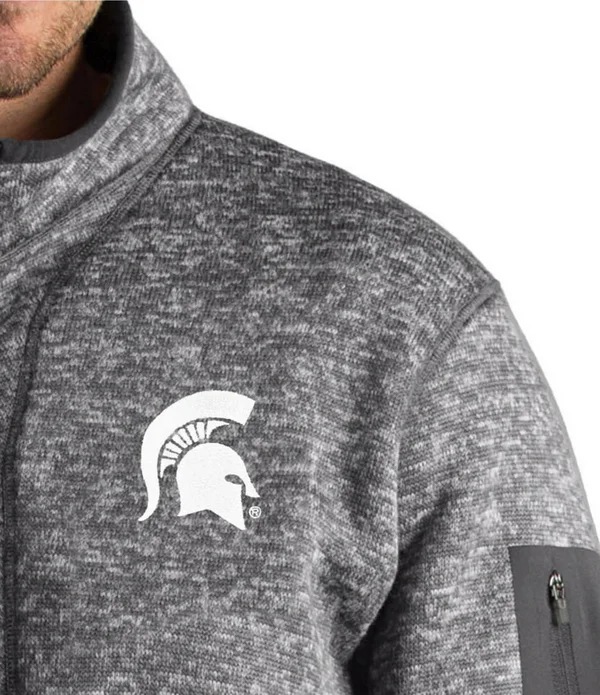 Tennessee Volunteers Antigua Fortune Big & Tall Quarter-Zip Pullover Jacket - Black