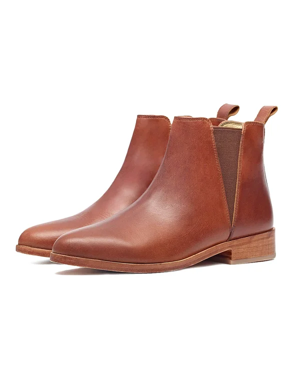 Nisolo Everyday Chelsea Boot, Size 9.5 in Brandy at Nordstrom