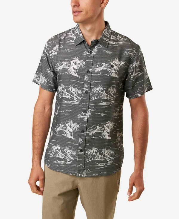 Jack O&Neill Island Time Shirt Men's Graphite - L