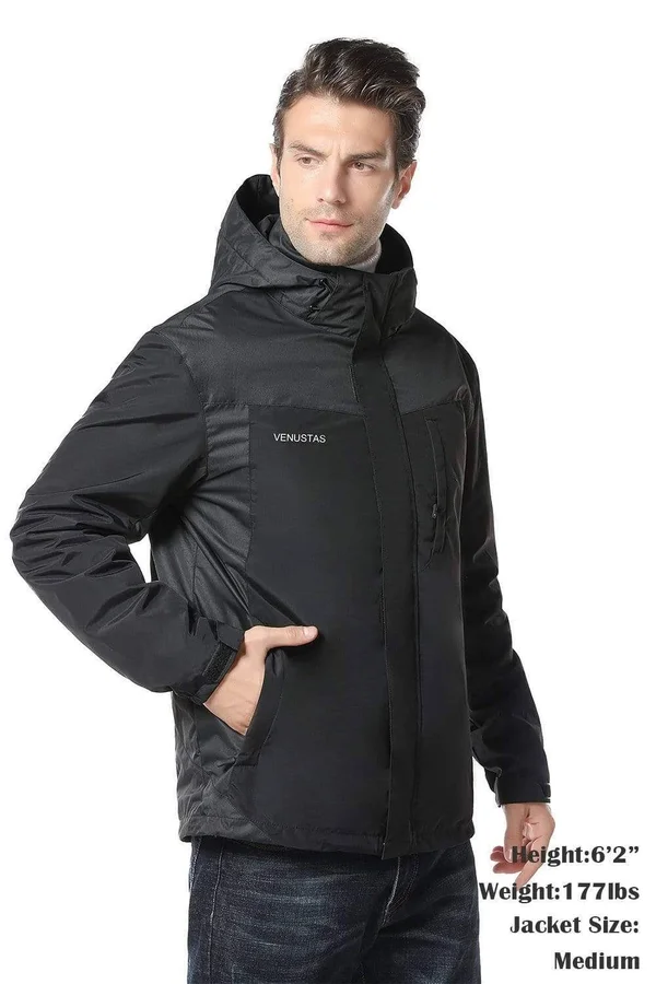 Men's 3-in-1 Heated Jacket 5V XL - Red
