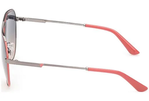 Guess GU7783 Sunglasses - 08b Shiny Gunmetal - Gradient Smoke