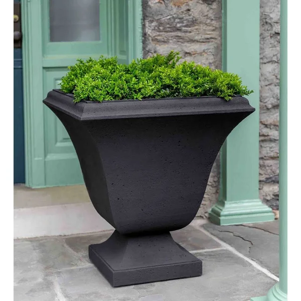 Campania International Trowbridge Urn, Lead Antique, X-Large