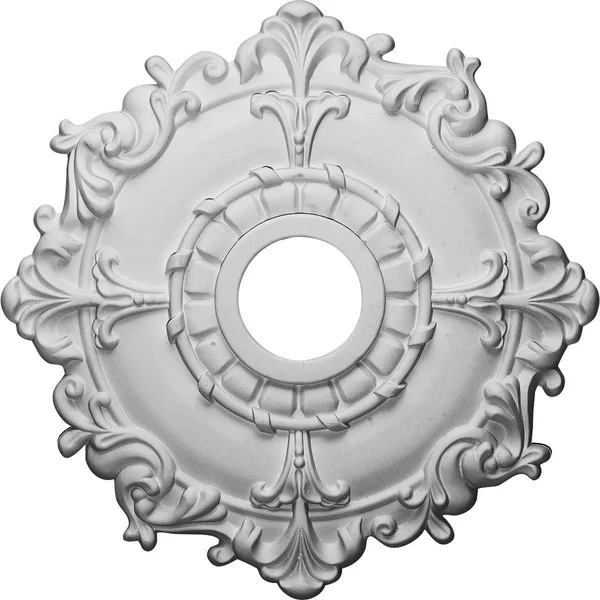 18x22OD x 3 1/2x22ID x 1 1/2x22P Riley Ceiling Medallion (Fits Canopies Up to 4 5/8x22), Hand-Painted Witch Hazel