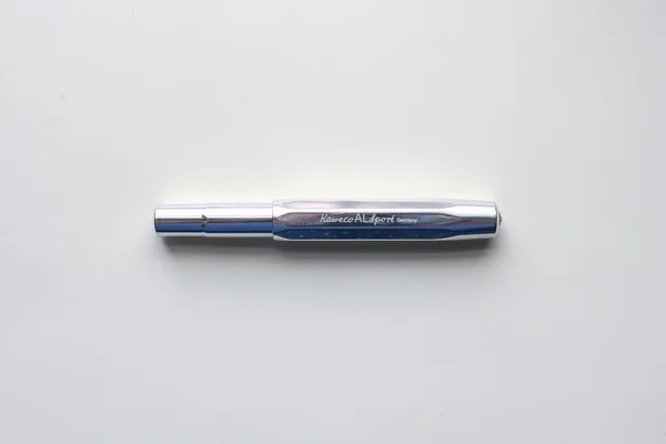 Kaweco Al Sport Fountain Pen - Raw - Double Broad
