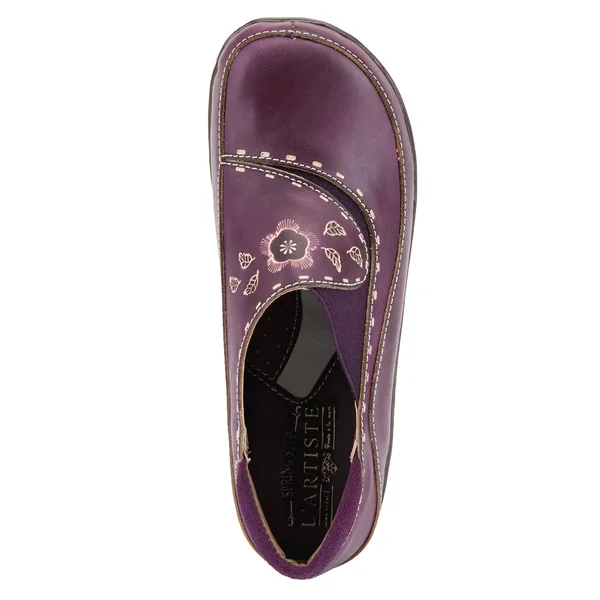 L&Artiste by Spring Step Women's Burbank, Navy Leather