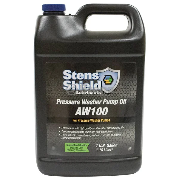 Stens 758-032 Pressure Washer Pump Oil Aw100, Four 1 Gallon Bottles