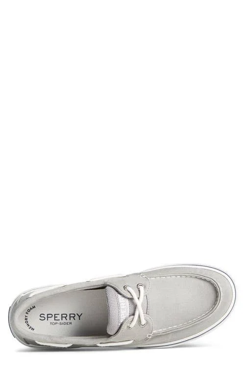Men's Sperry, Halyard Boat Shoe, Size: 12 W, Gray