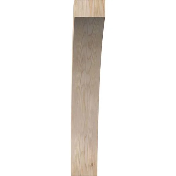 Ekena Millwork 5 1/2x22W x 28x22D x 34x22H Thorton Smooth Brace - Douglas Fir