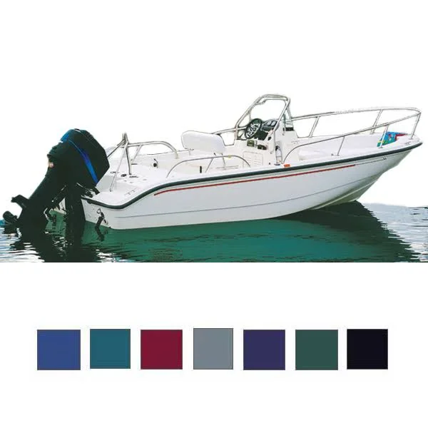 Taylor Made Inshore Fishing Boat COVER, OB, Navy Blue, Hot Shot, 13&5x22-14&4