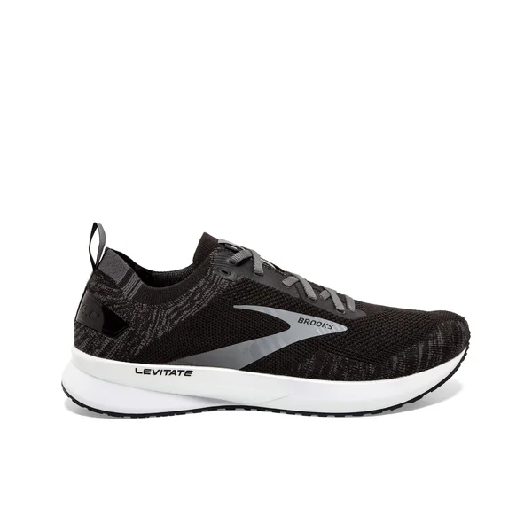 Brooks Women's Levitate 4, Black/White - 8